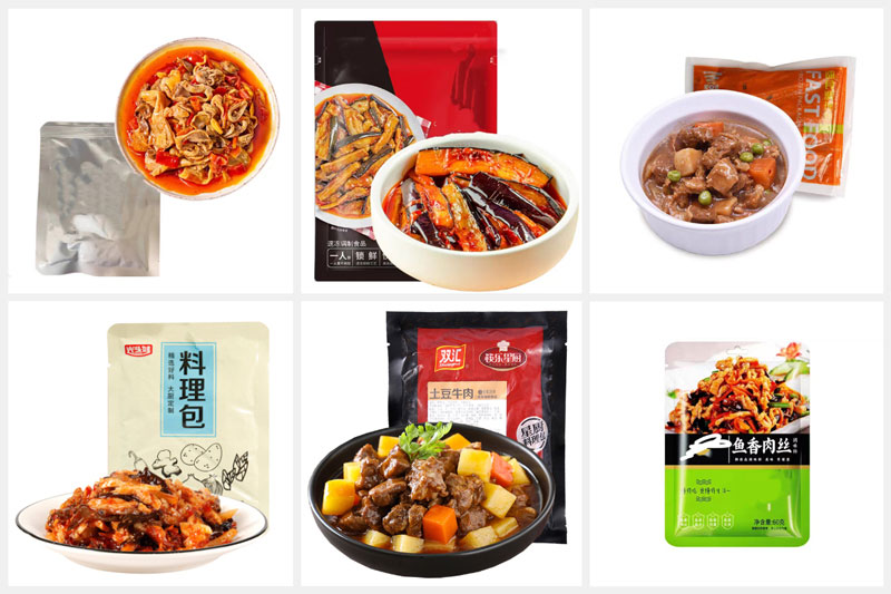 RL-GD8-ZK10-200/400辣子鸡全自动真空包装机样品